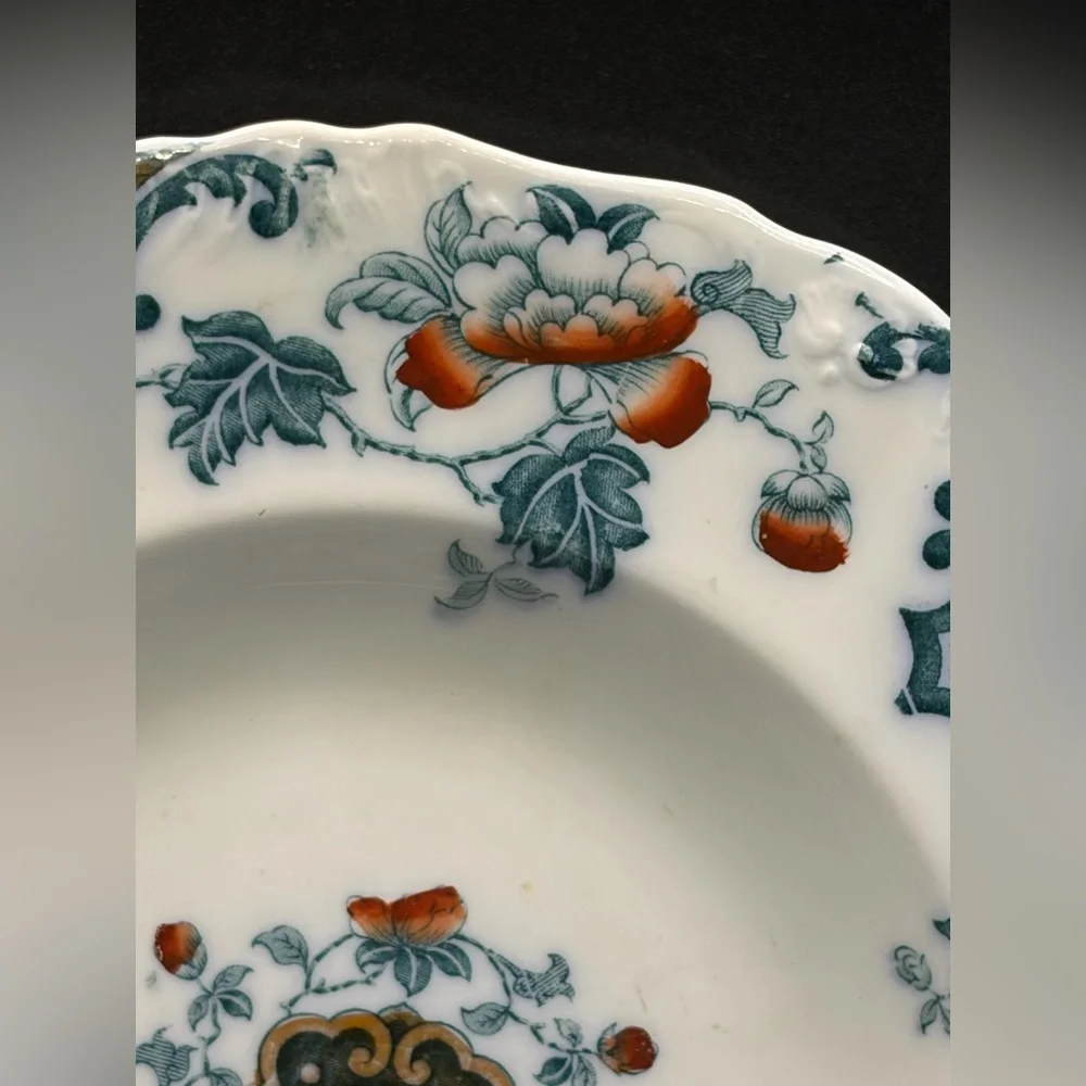 Sevres Hanley England JG Meakin (1890-1900) Antique Ironstone China Plate Dish